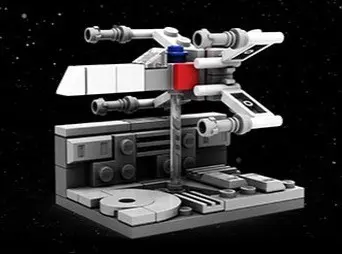 LEGO Star Wars XWING X-wing Trench Run set